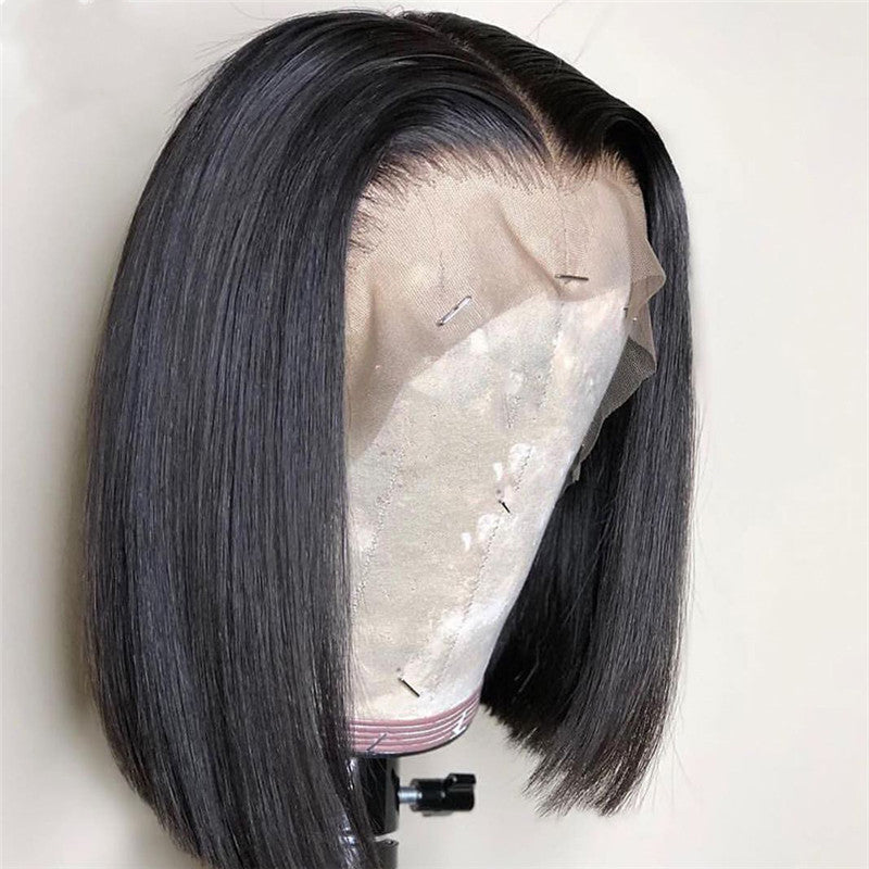 Wig Women's Real Wig Headgear Wig Women's Real Wig Headgear